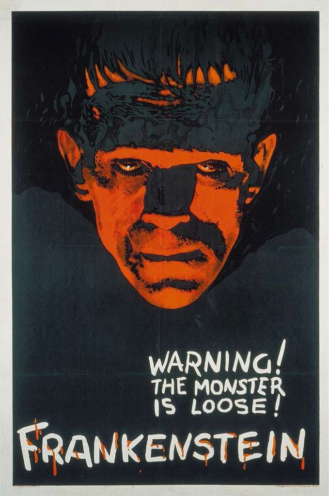 Karoly Grosz, plakat do filmu „Frankenstein” z 1931